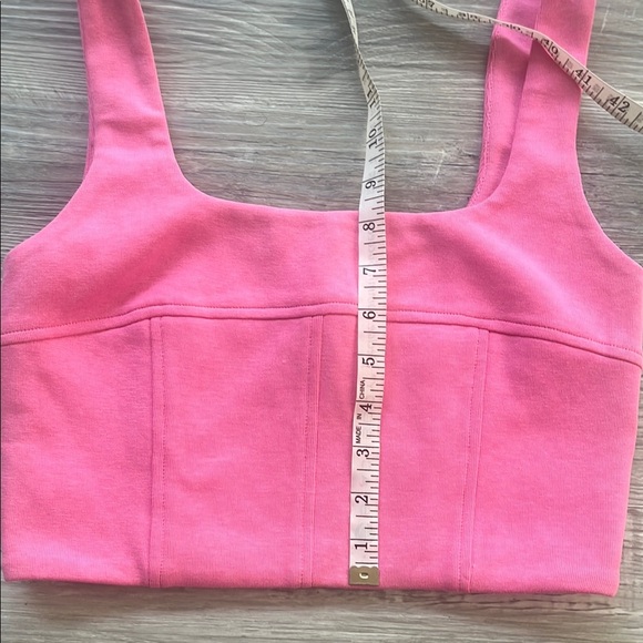 Victor Glemaud Pink Crop Top - Picture 7 of 7